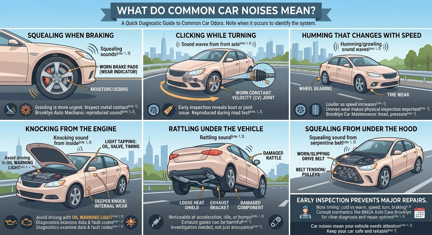 What Do Common Car Noises Mean?
